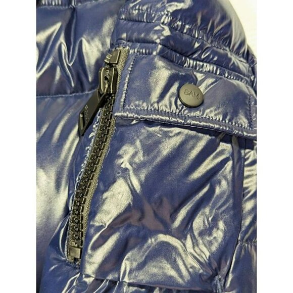 SAM. Women's Dark Marine Freestyle Puffer Down Jacket Size XS (MSRP $395) - Picture 8 of 11